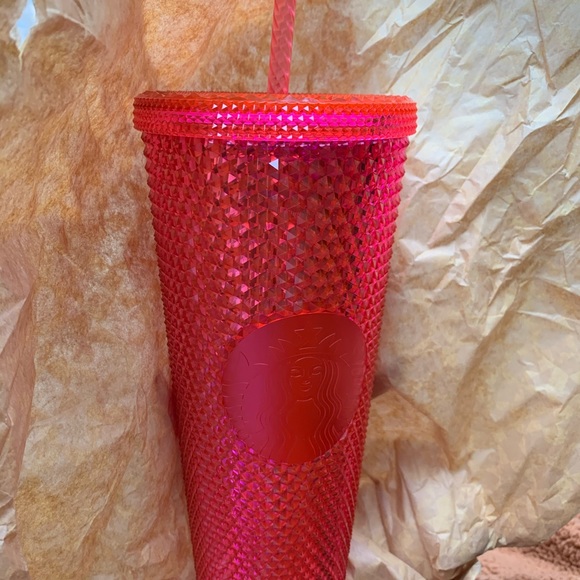 Limited Edition Starbucks Pink Holiday Tumbler - Picture 1 of 3